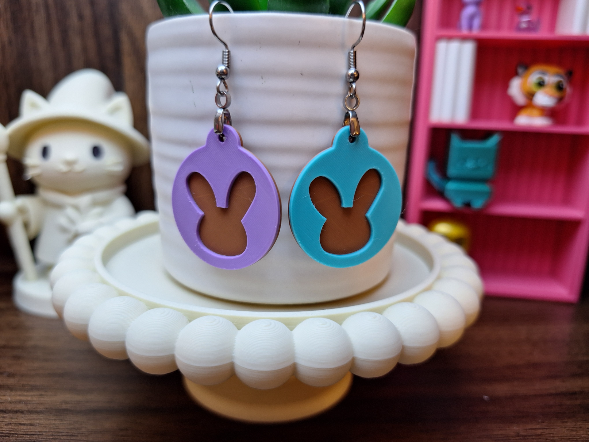 Bunny Easter Earrings