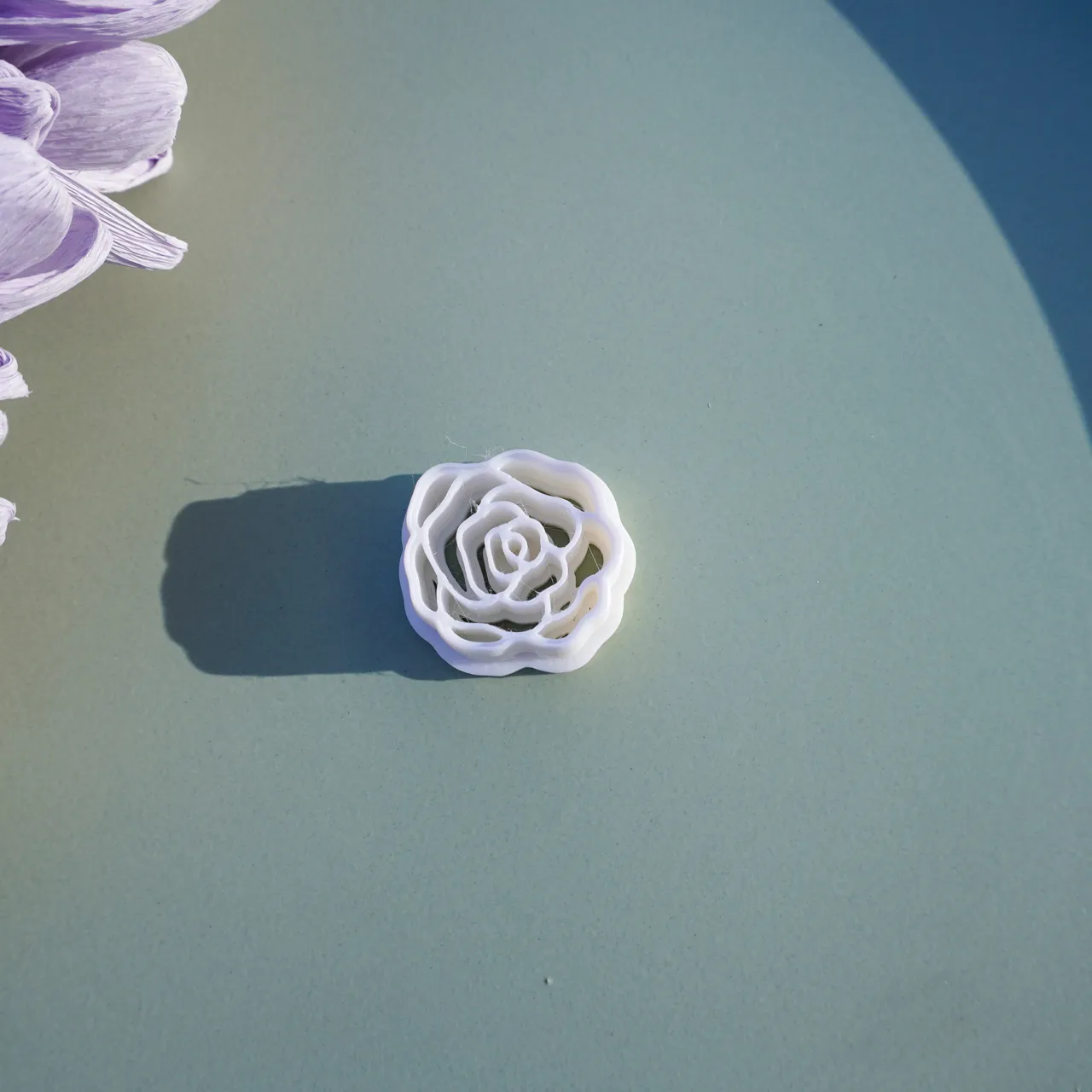 Rose Polymer Clay Cutter For Earrings Necklaces view 2