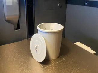 Mini Trash Can With Lid