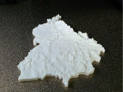 Topology Map of Punjab
