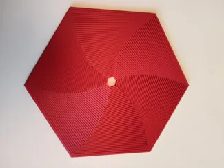 Il più grande Fidget Esagonale (su A1 mini)