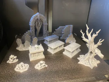 Escenografía en miniatura: Terrain set 1 — vista de referencia 3