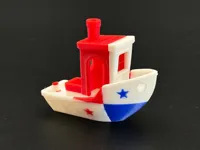 Panama Flag Benchy