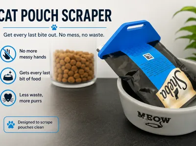 Cat food Scraper