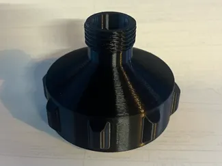 IBC Tote Adapter. 2-1/8BSP --> 3/4-11/5 GHT