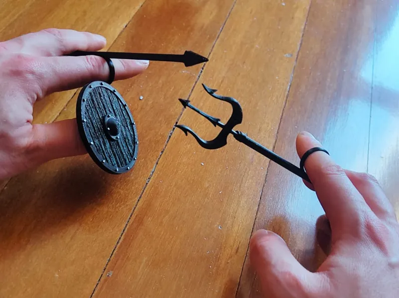 Armas para dedos juguetes de dedos