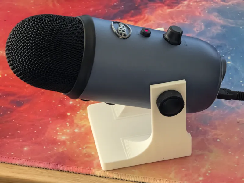 Low Profile Blue Yeti Microphone Stand