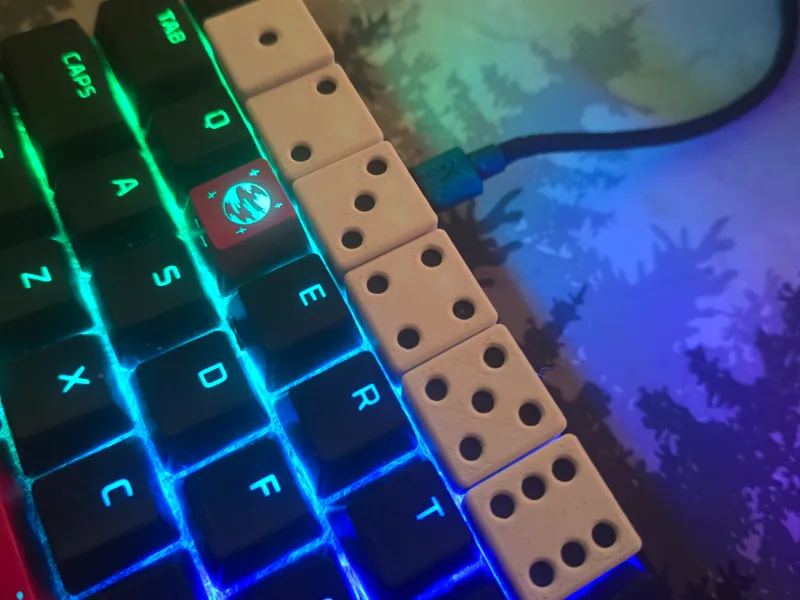 Dice Keycaps