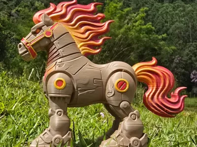 Fire Horse Robot Chinese New Year 2026