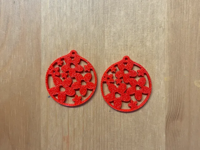 flower earrings