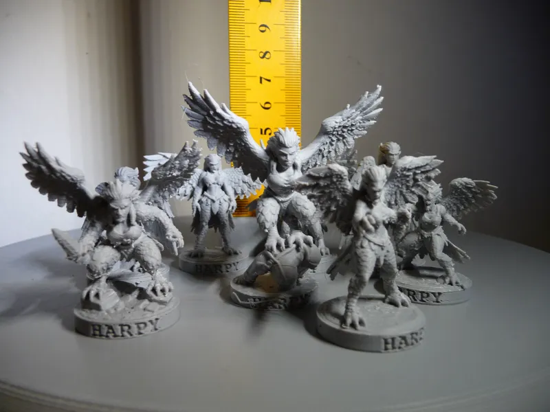 DnD - Harpyien Schwarm – 8er Set