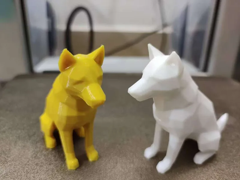 低多边形中华田园犬