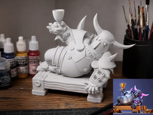Pekka with Trophy - Clash Royale