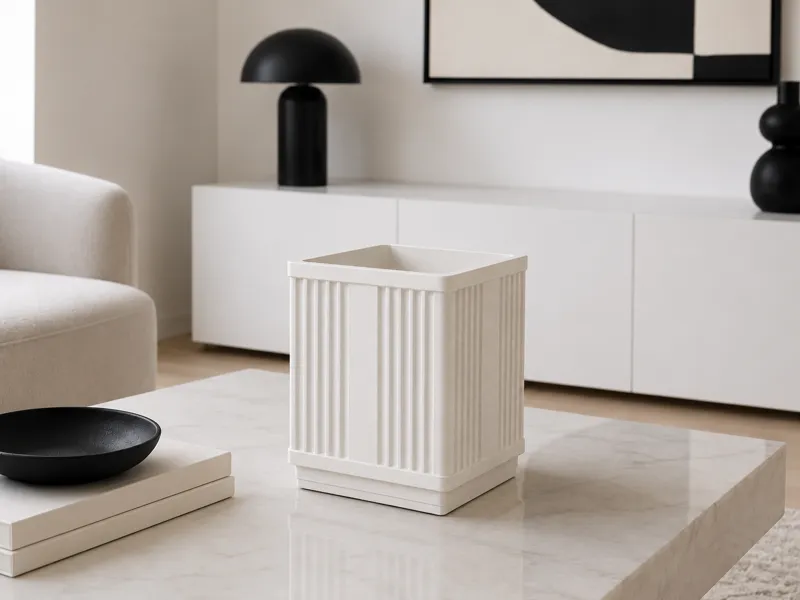 Flower pot - squared