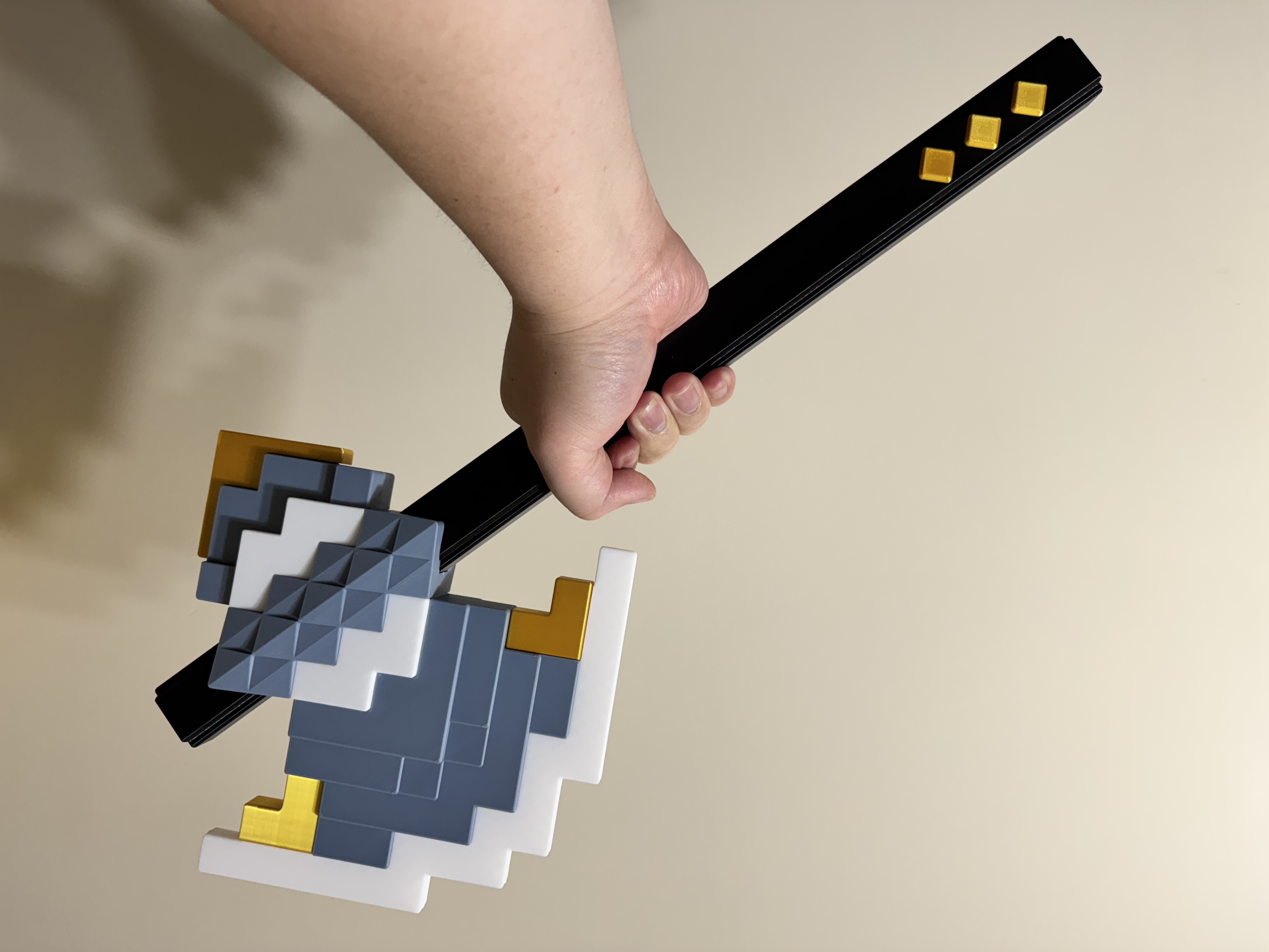 Miniatura 2 do modelo 3D Minecraft 我的世界大电影 斧
