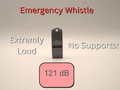 Mini Emergency Whistle