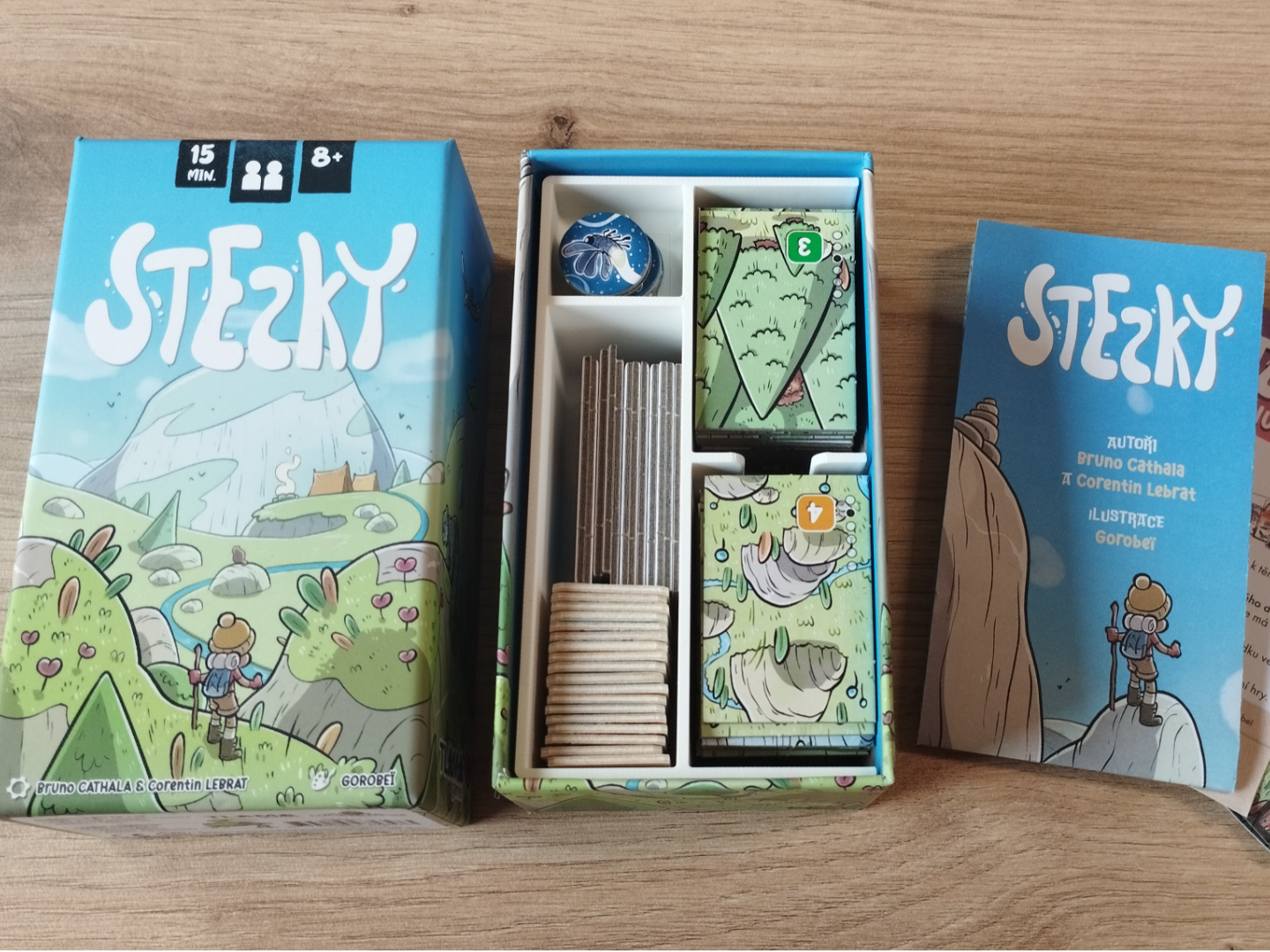 Stezky / Solstise - Boardgame insert 3D model
