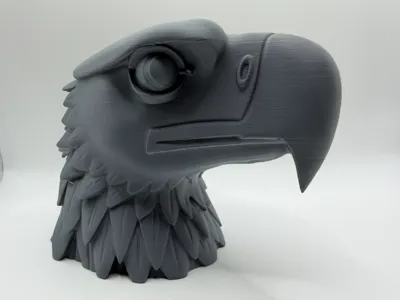 German Golden Eagle Head - ww2-Memorial