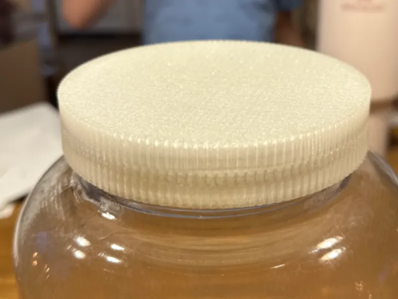 TPU jar lid for jar with 108mm diameter