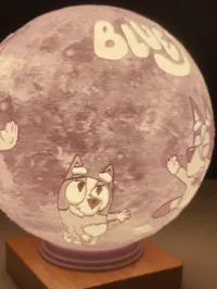 Lampe lune Bluey — photo 4
