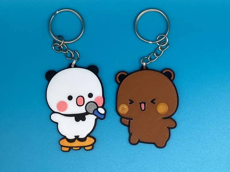 Bubu and Dudu Cute Keyrings