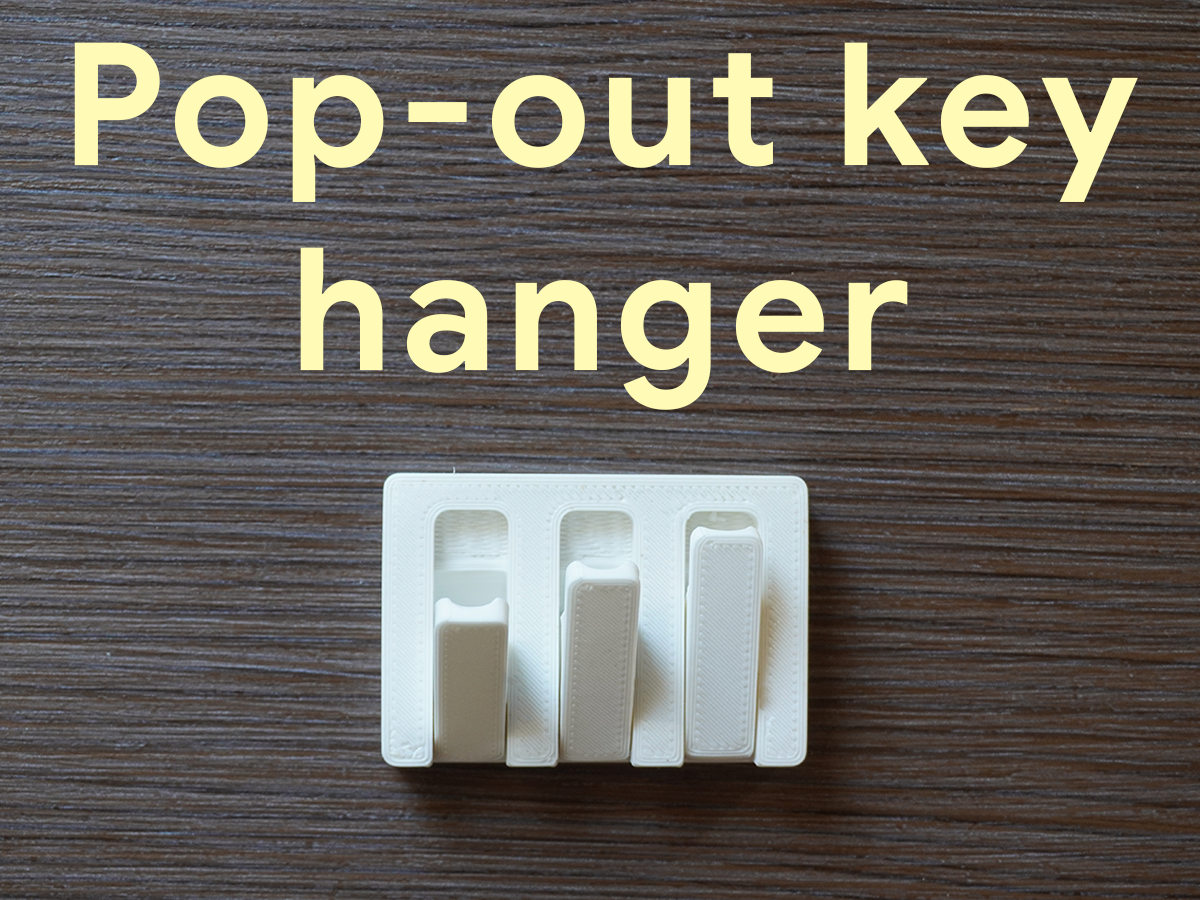 Pop-out Key Hanger
