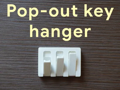 Pop-out Key Hanger