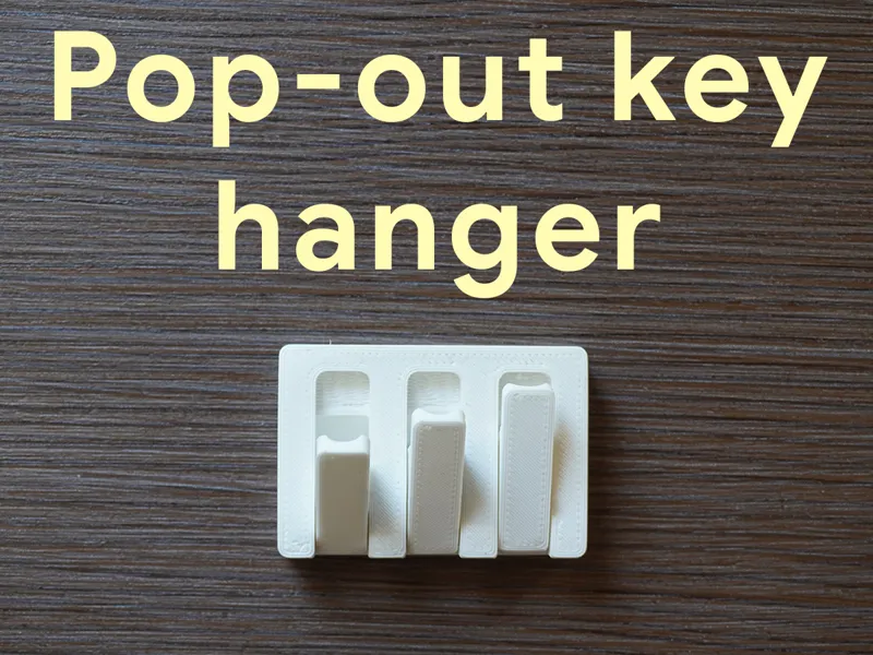 Pop-out Key Hanger