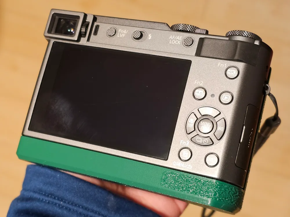 Panasonic DC-TZ202 Camera Larger Grip by Daniel Schenk - MakerWorld