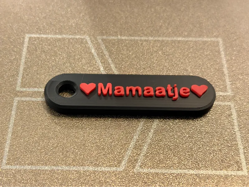 Mamaatje Sleutelhanger