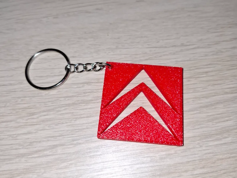 Citroen Logo Keychain