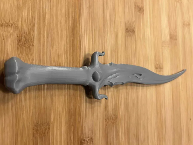 Runic Bone Dagger