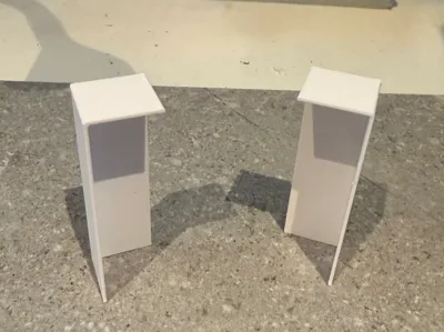 Skirting Board 60 mm End Piece Left and Right