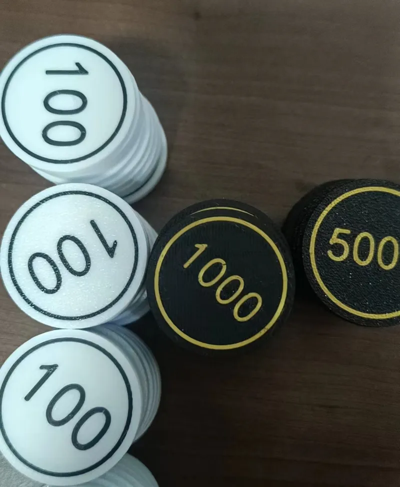 卡牌筹码1-10000共计12种（chips）