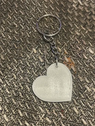 heart keychain