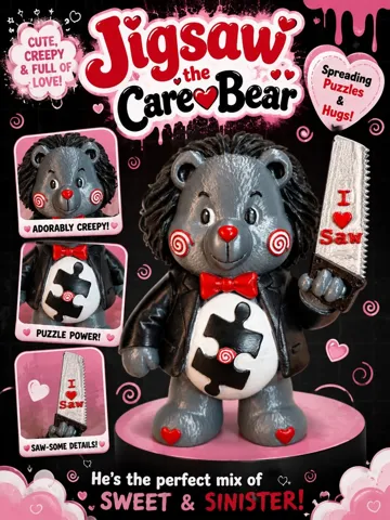 Accesorio de taller: Jigsaw scary bear — vista de referencia 3