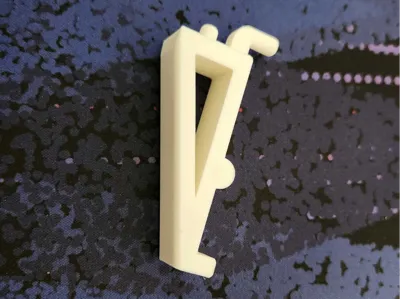 IKEA Skadis Keyboard hook w/ bump