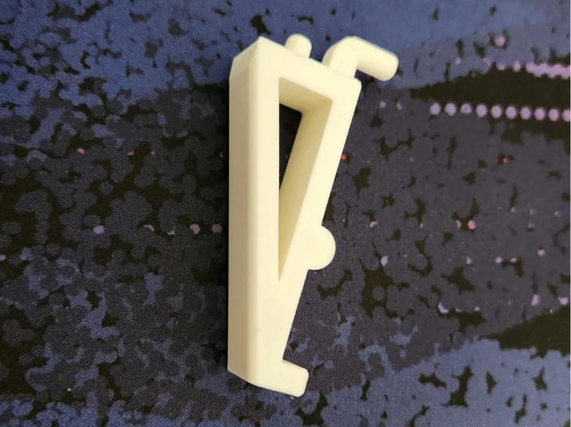 IKEA Skadis Keyboard hook w/ bump