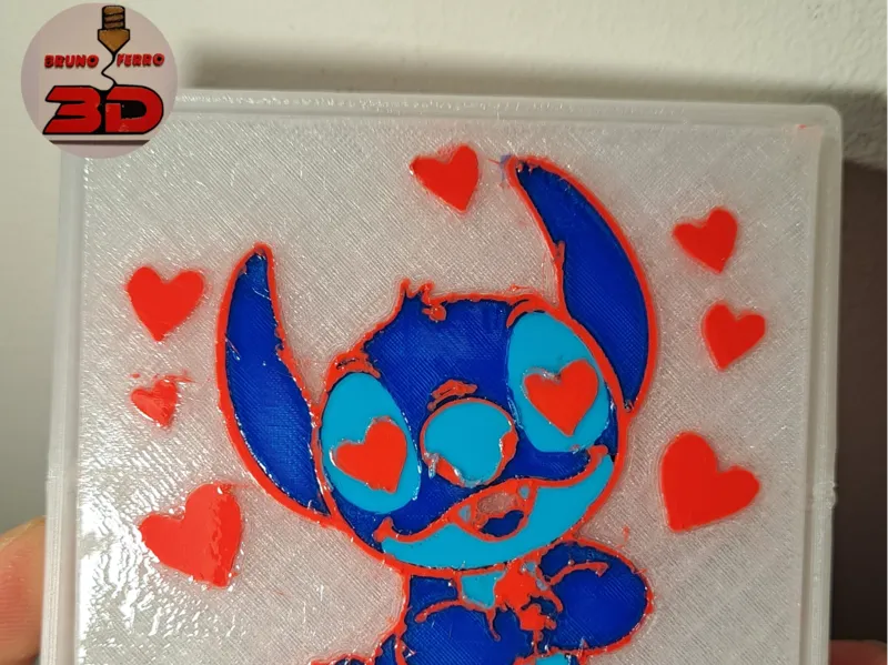 Home switch decoration with STITCH