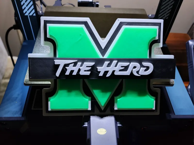 Marshall Logo Plaque