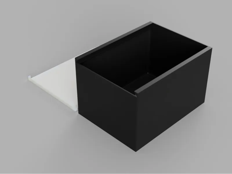 Box with Sliding lid