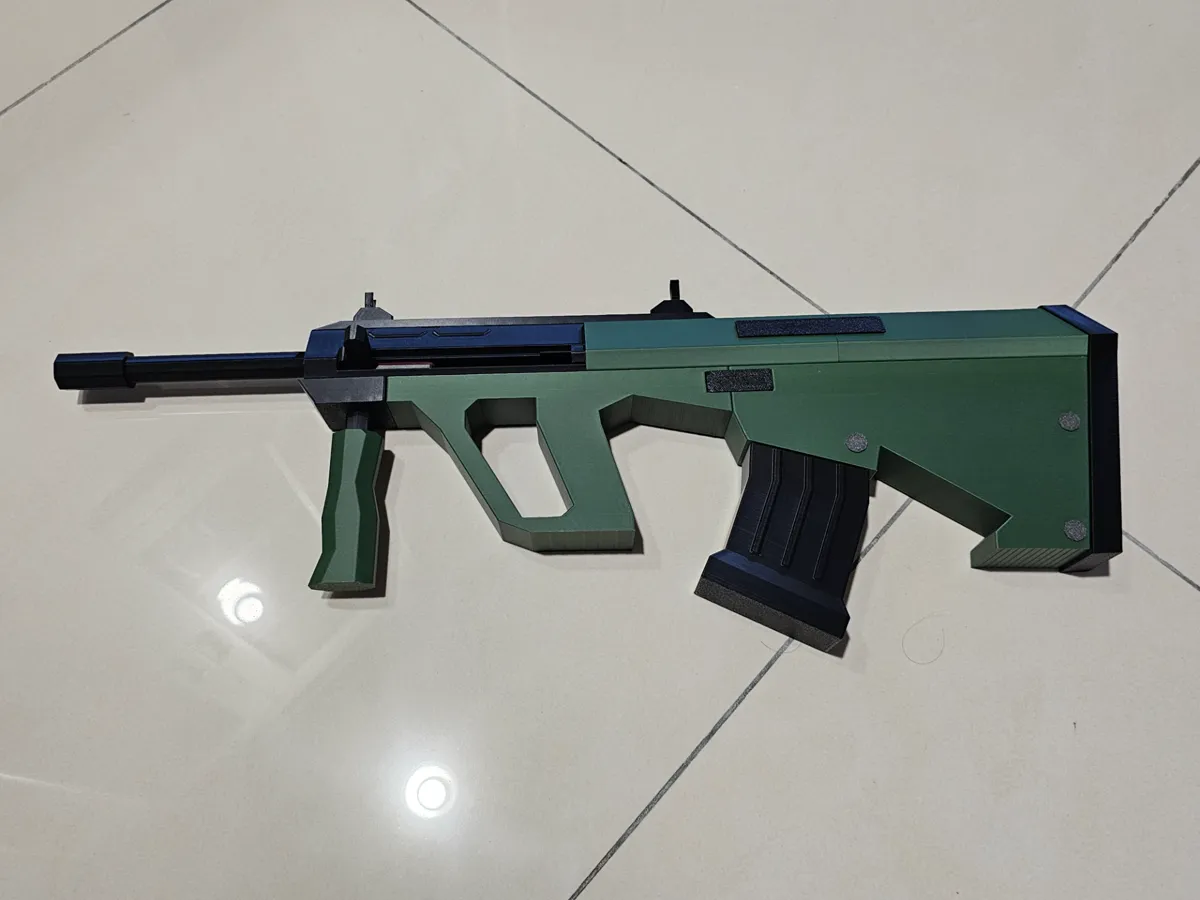 Assault Rifle(AUG skin) - Roblox RIVALS - Free 3D Print Model - MakerWorld