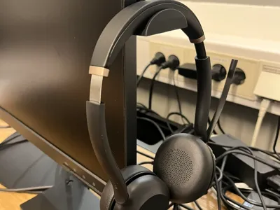 Monitor Headset Holder Small