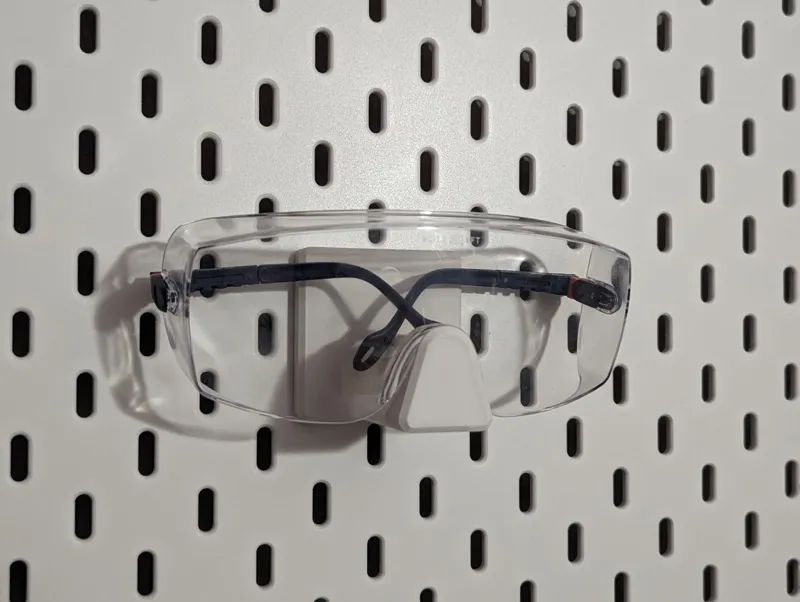 IKEA Skadis 3M Safety Glasses Holder