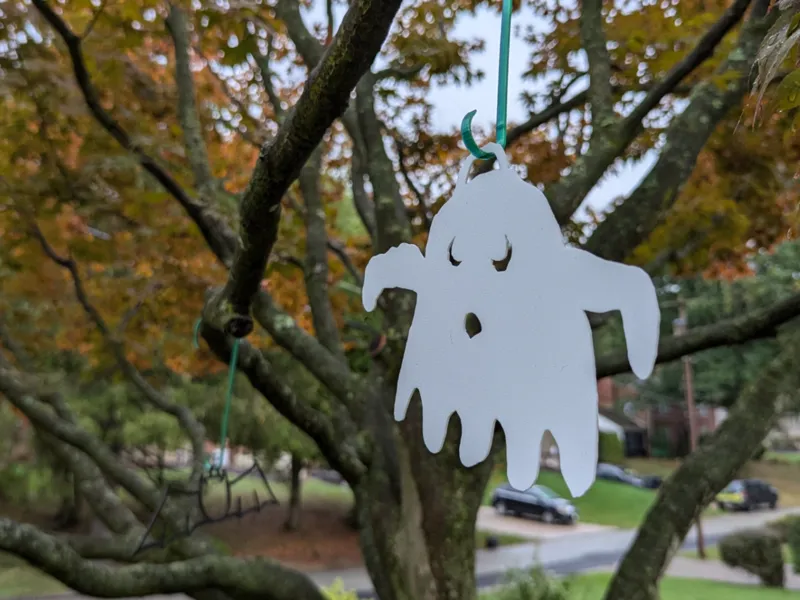 Hangable Halloween Decorations by Kids