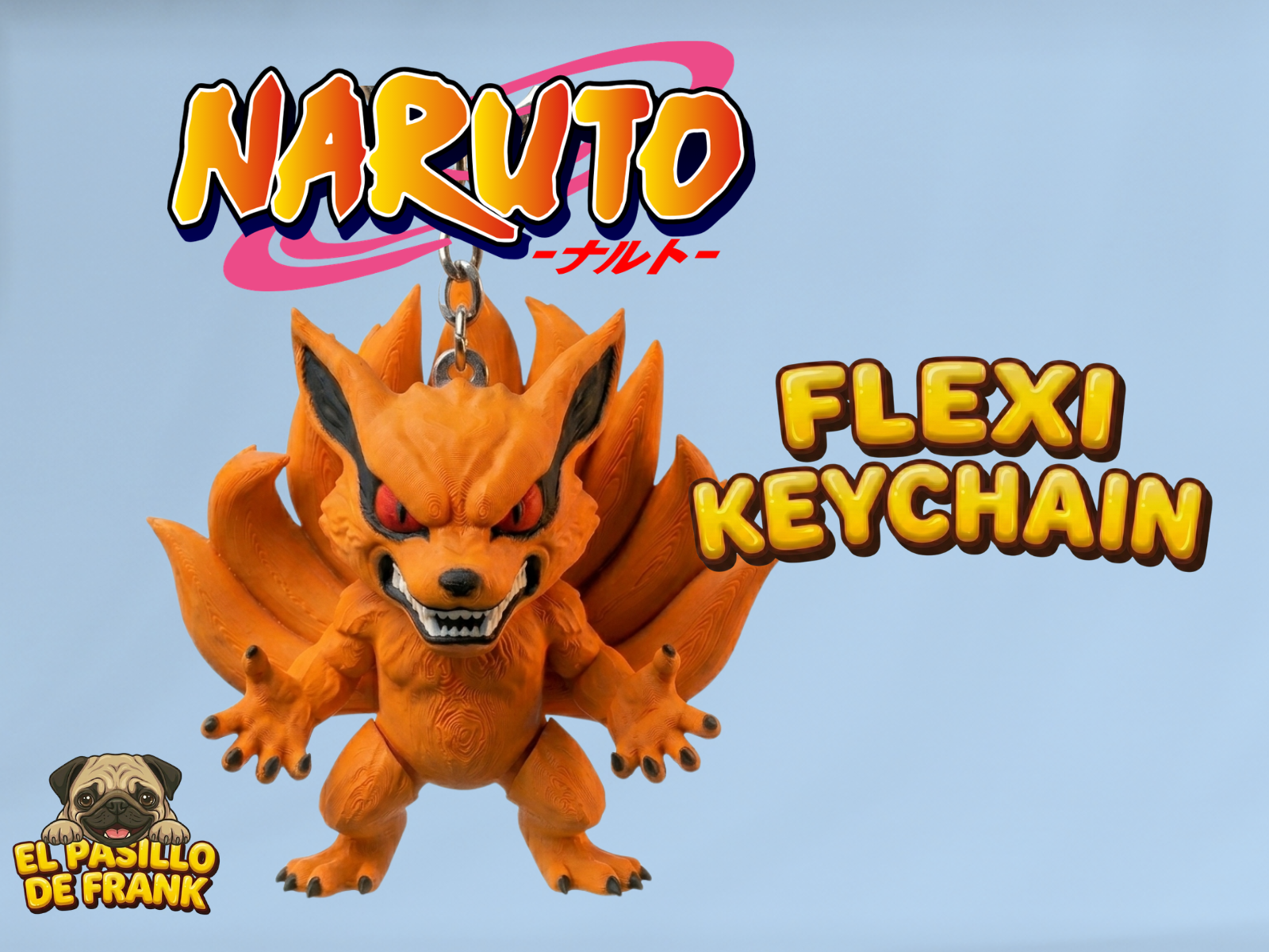 Kurama Flexi-Keychain 