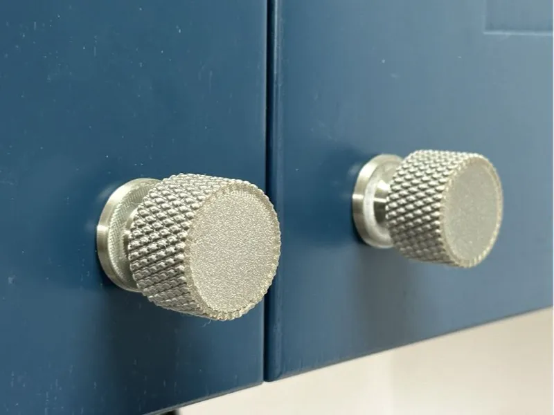 Knurled Kitchen Cupboard Knob Handle