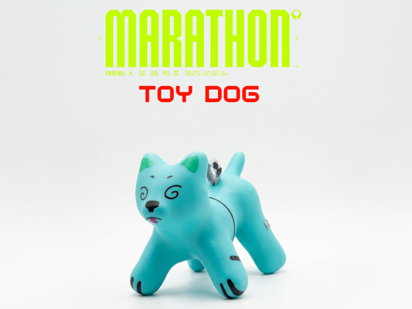 Marathon Dog Toy Prop Model