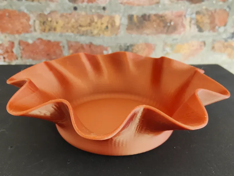 Vase Coupelle collerette
