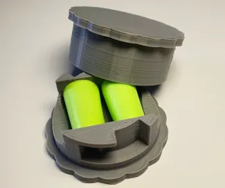 Slick Self Locking Case For Earplugs